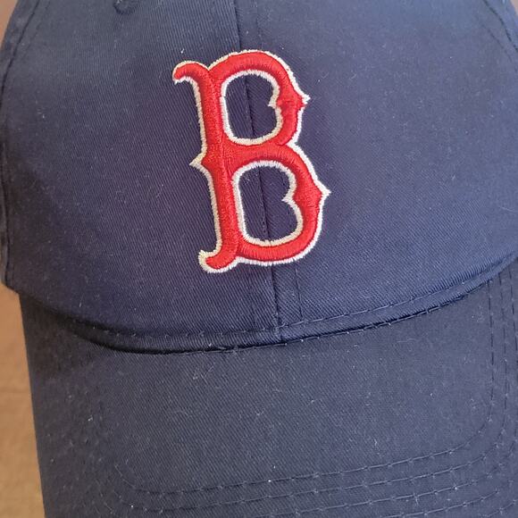 Boston Red Sox Team MLB by Outdoor Cap Youth size adjustable Dark blue Red - Picture 2 of 10